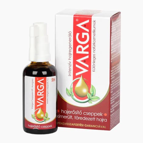Varga Hajerősítő cseppek nőknek 50ml - Image 2