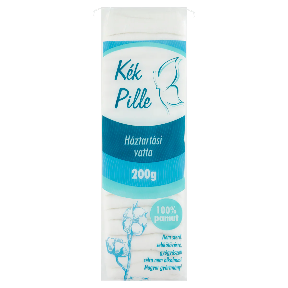KÉK PILLE Vatta 100% pamut 200g - Image 2