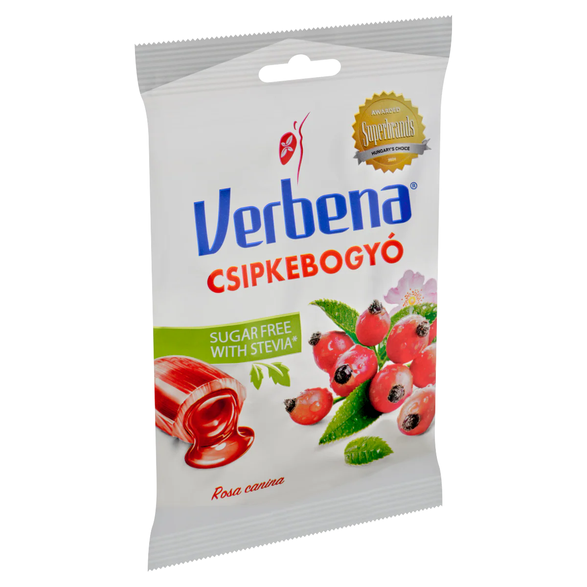 Verbena Csipkebogyó cukormentes cukorka 60g - Image 4