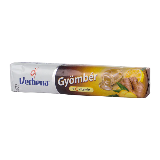 Verbena keménycukor gyömbér 32g