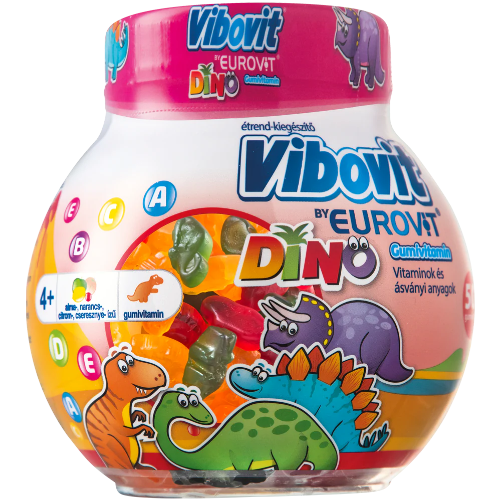 Vibovit By Eurovit Dino gumivitamin 50 db - Image 2