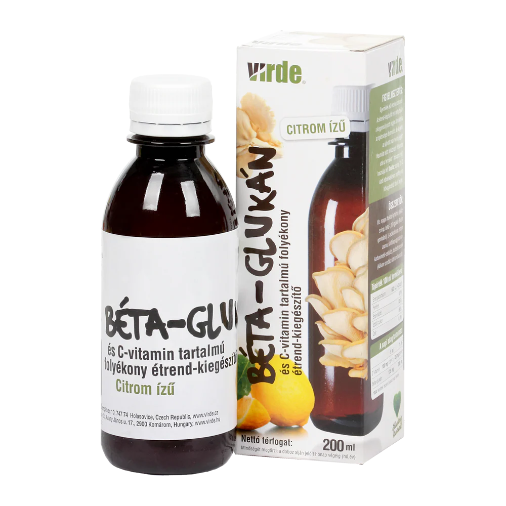 Virde Béta-glukan szirup C-vitaminnal 200ml