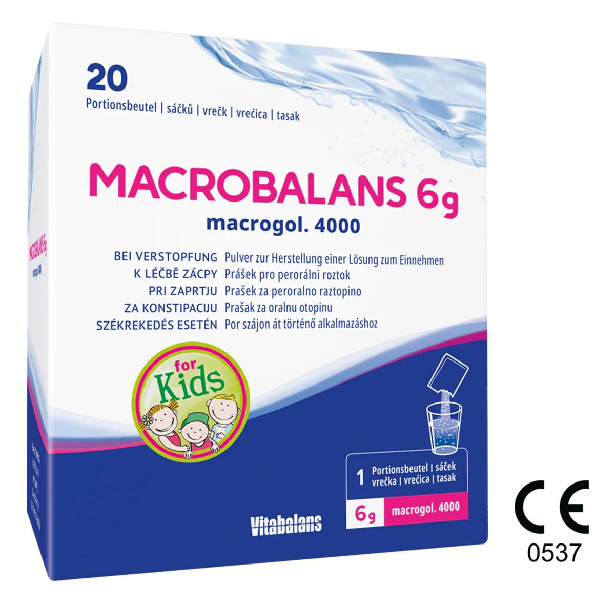 Vitabalans MacroBalans 6g por gyerekeknek 20 tasak - Image 3