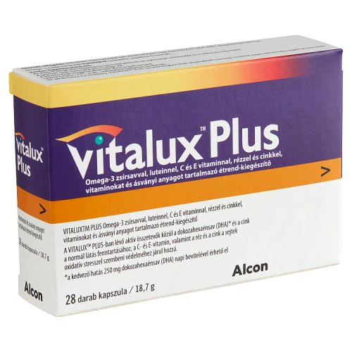 Vitalux Plus Omega-3 lutein 10 mg kapszula 28 db - Image 3