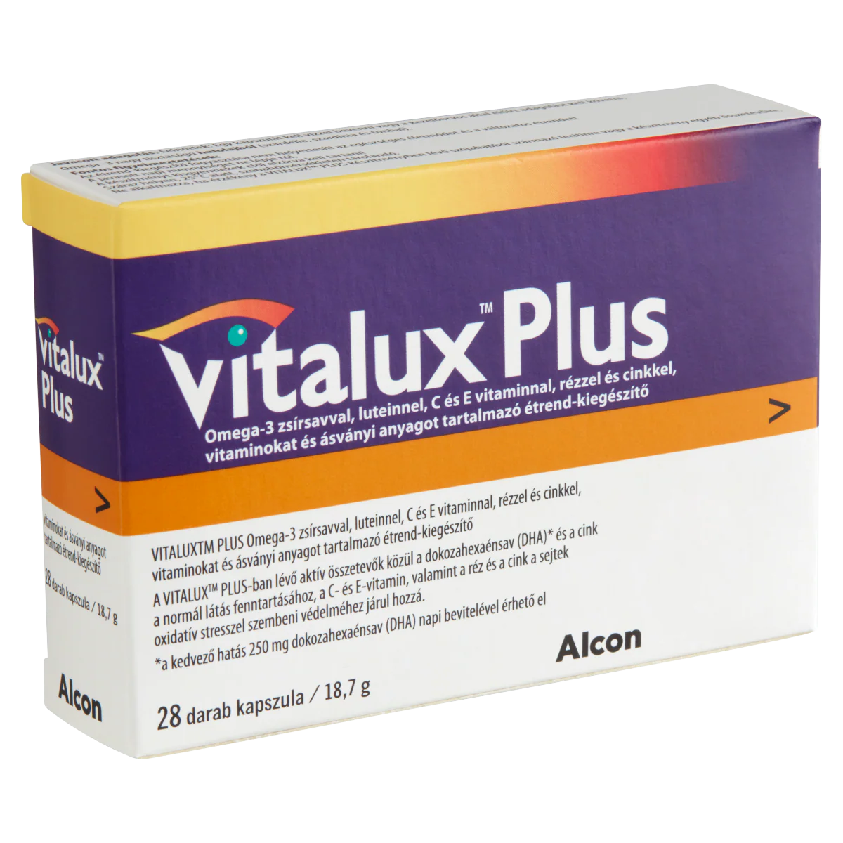 Vitalux Plus Omega-3 lutein 10 mg kapszula 28 db - Image 5