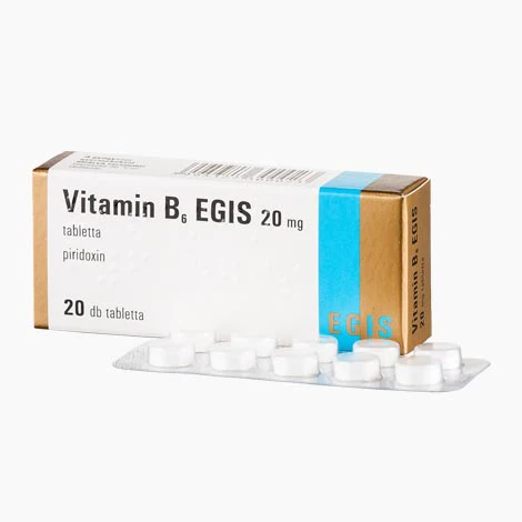 Vitamin B6 Egis 20 mg tabletta 20 db - Image 2