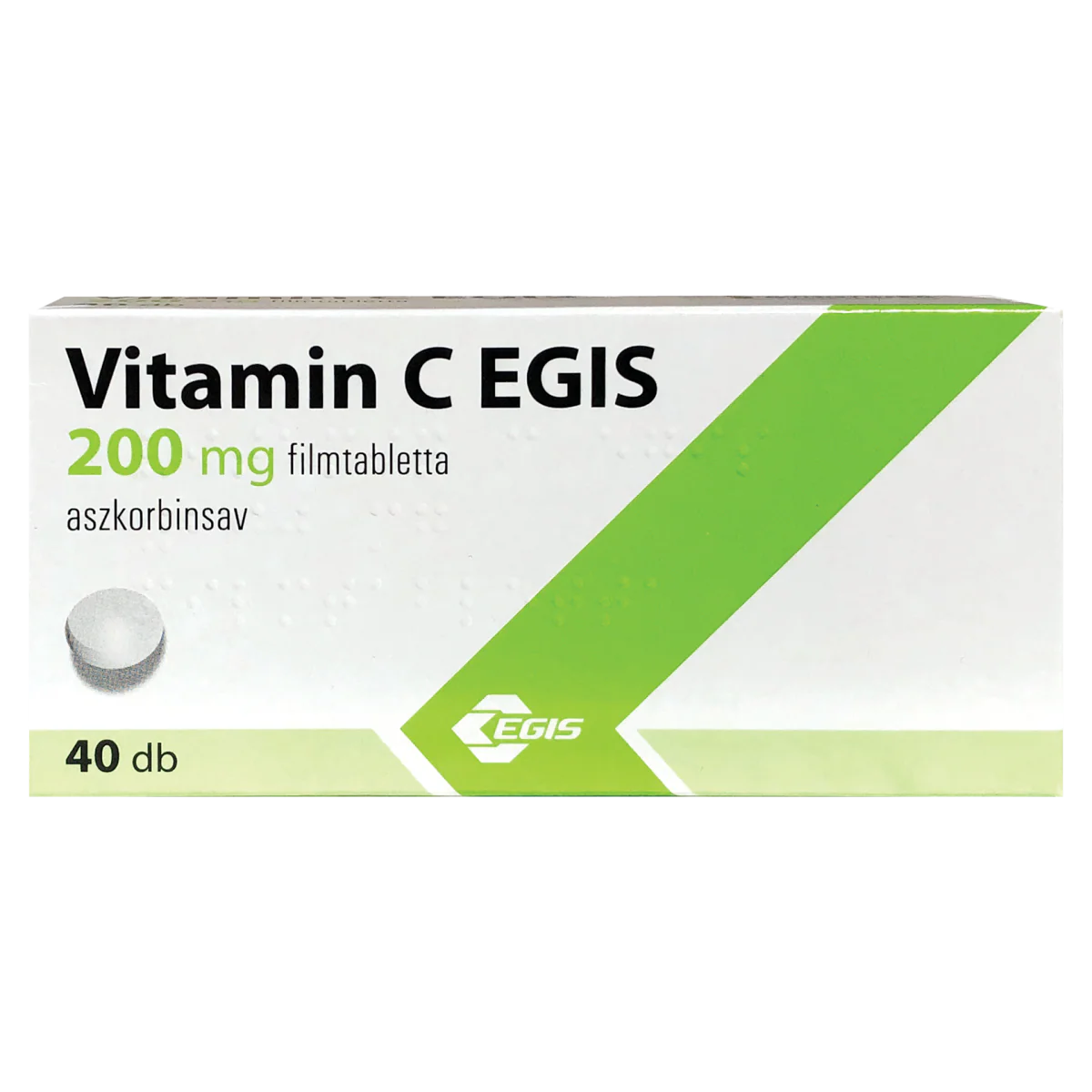 Vitamin C Egis 200 mg filmtabletta 40 db - Image 2