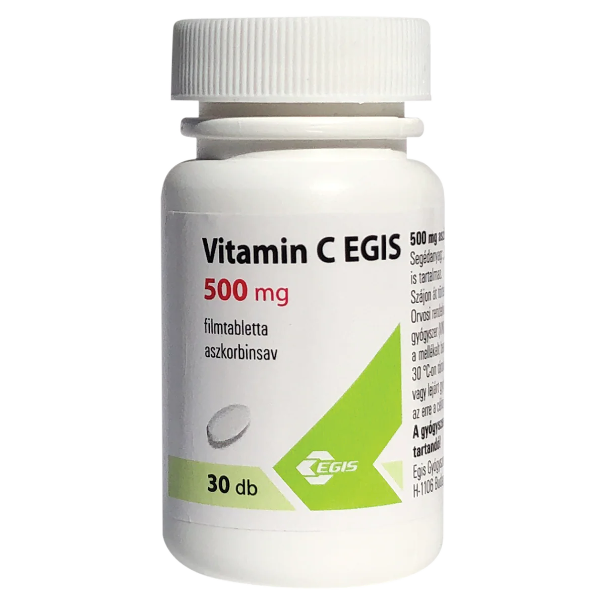 Vitamin C Egis 500 mg filmtabletta 30 db - Image 2