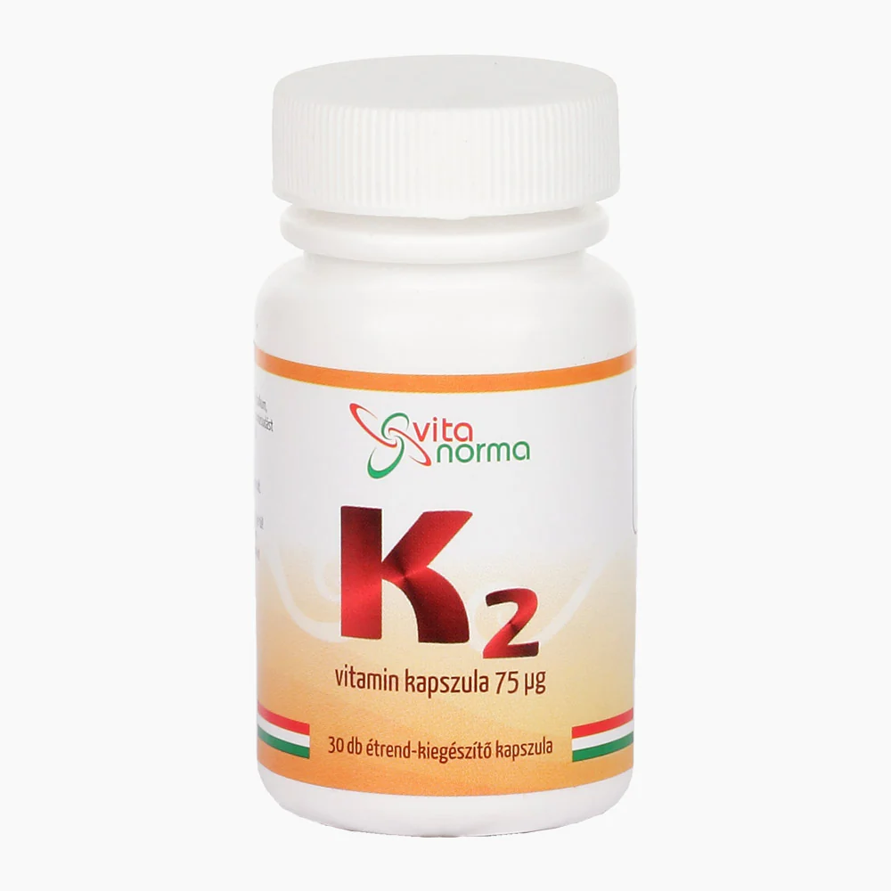 Vitanorma K2-vitamin 75 mcg kapszula 30 db - Image 2