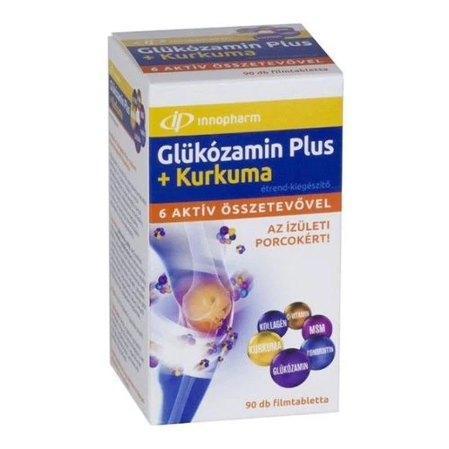 VitaPlus Glukozamin Plus+kurkuma filmtabletta