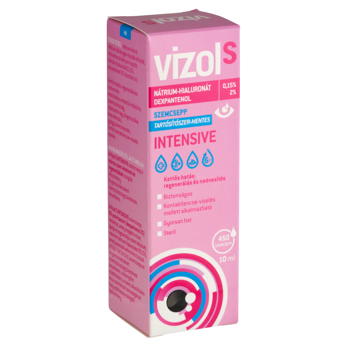 Vizol S Intensive szemcsepp 10ml - Image 4