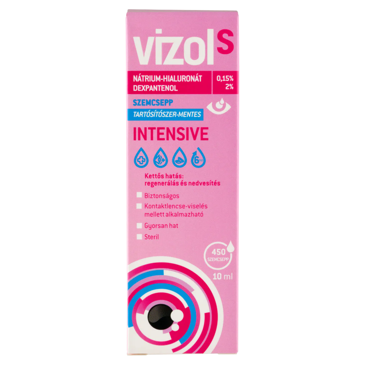 Vizol S Intensive szemcsepp 10ml - Image 5