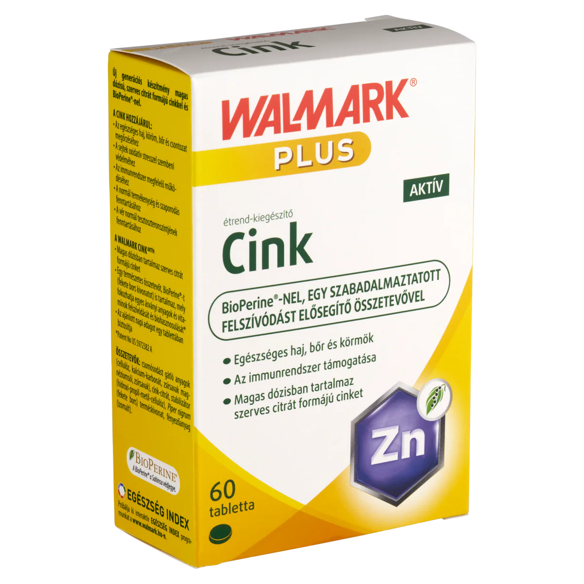 Walmark Cink Aktív tabletta 60 db - Image 6