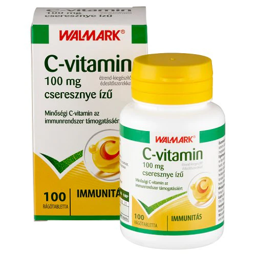 Walmark C-vitamin 100 mg cseresznye ízű rágótabletta 100 db - Image 2