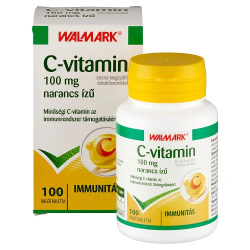 Walmark C-vitamin 100 mg narancs ízű rágótabletta 100 db - Image 2