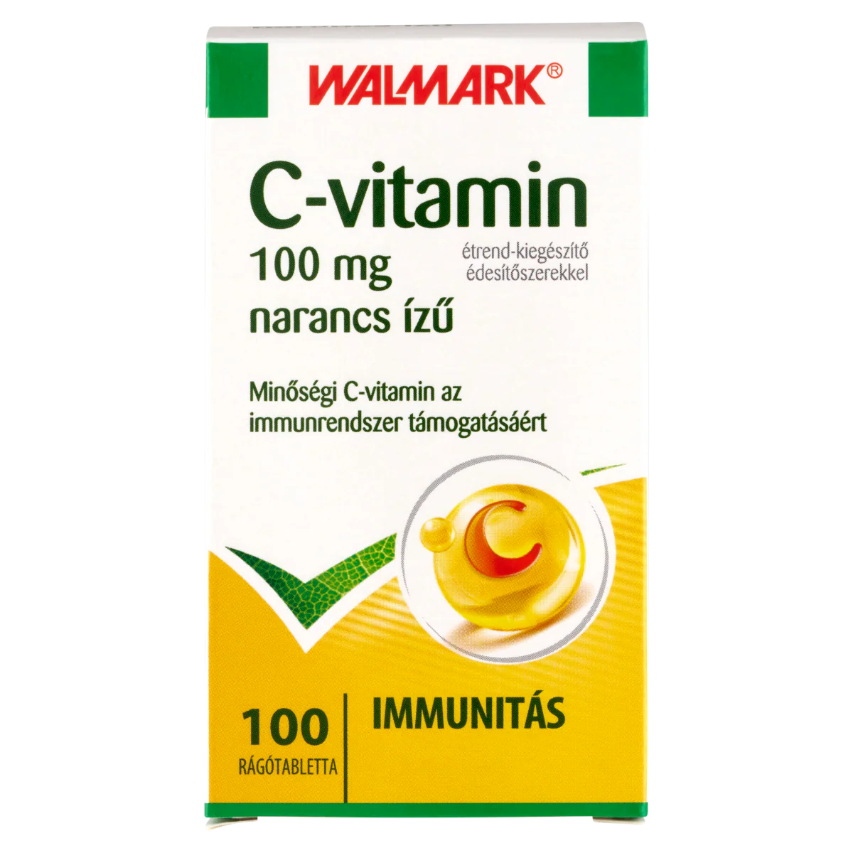 Walmark C-vitamin 100 mg narancs ízű rágótabletta 100 db - Image 4