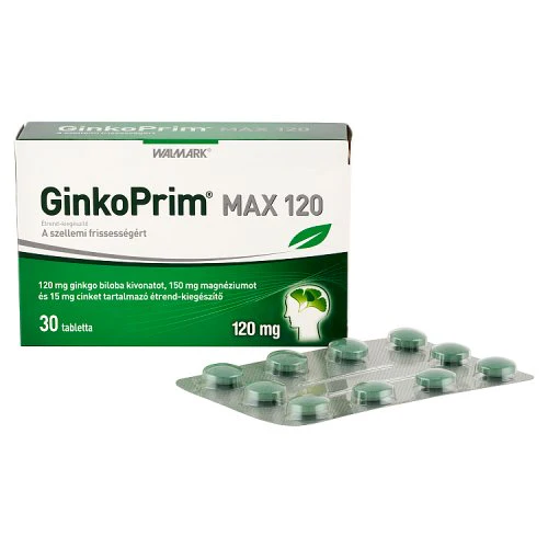 Walmark GinkoPrim Max 120 mg tabletta 30 db - Image 2