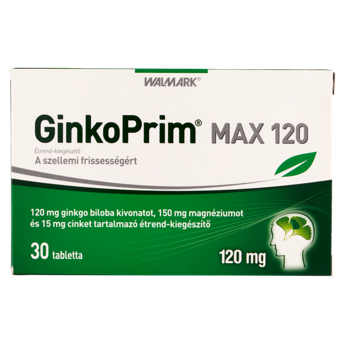 Walmark GinkoPrim Max 120 mg tabletta 30 db - Image 4
