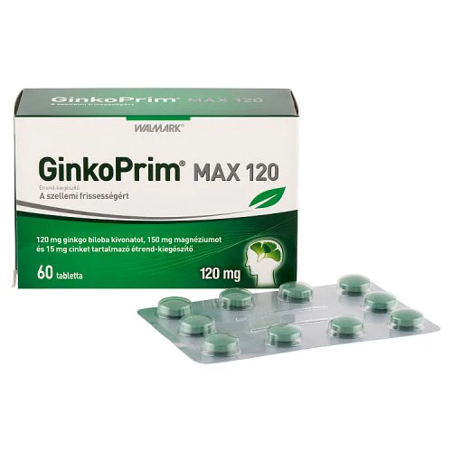 Walmark GinkoPrim Max 120 mg tabletta 60 db - Image 2