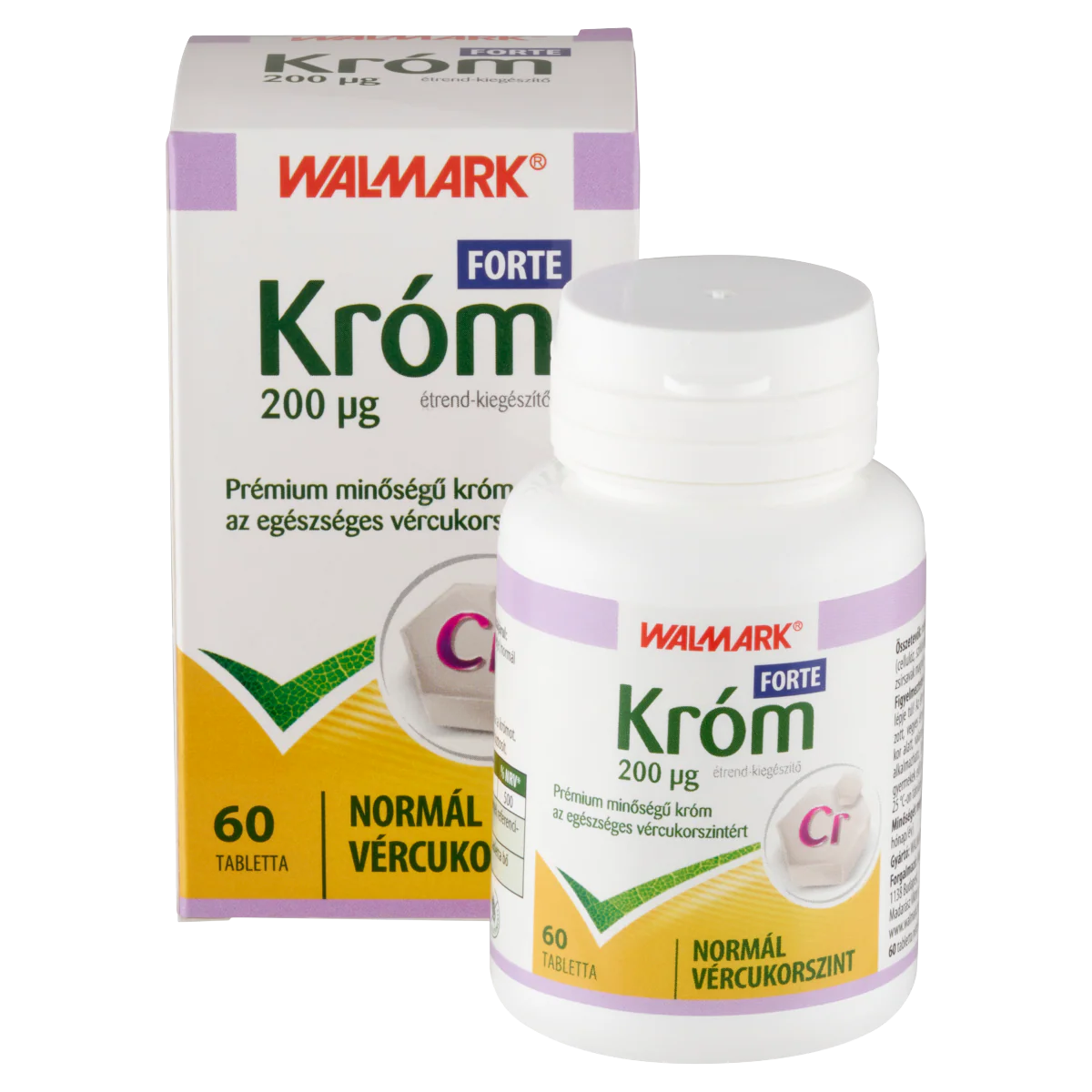 Walmark Króm Forte 200 mcg tabletta 60 db - Image 9
