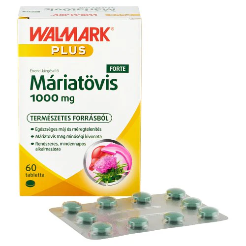 Walmark Máriatövis 1000 mg Forte tabletta 60 db - Image 2