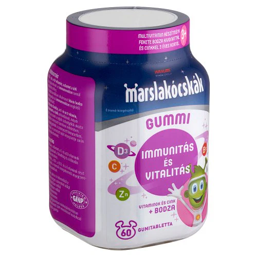Walmark Marslakócskák Gummi bodzás multivitaminos gumitabletta 60 db - Image 2