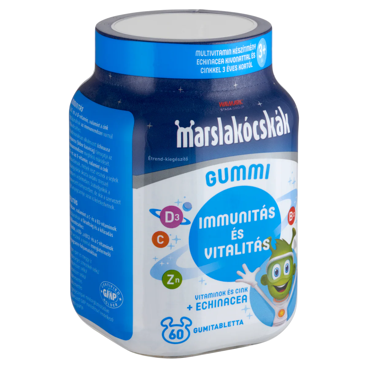 Walmark Marslakócskák Gummi Echinacea gumitabletta 60 db - Image 3