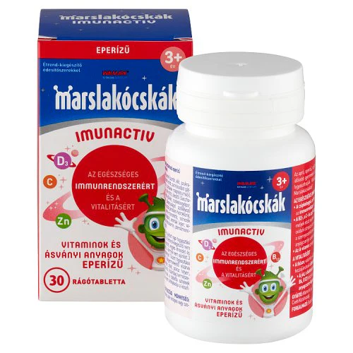 Walmark Marslakócskák Imunactiv eper ízű rágótabletta 30 db - Image 2