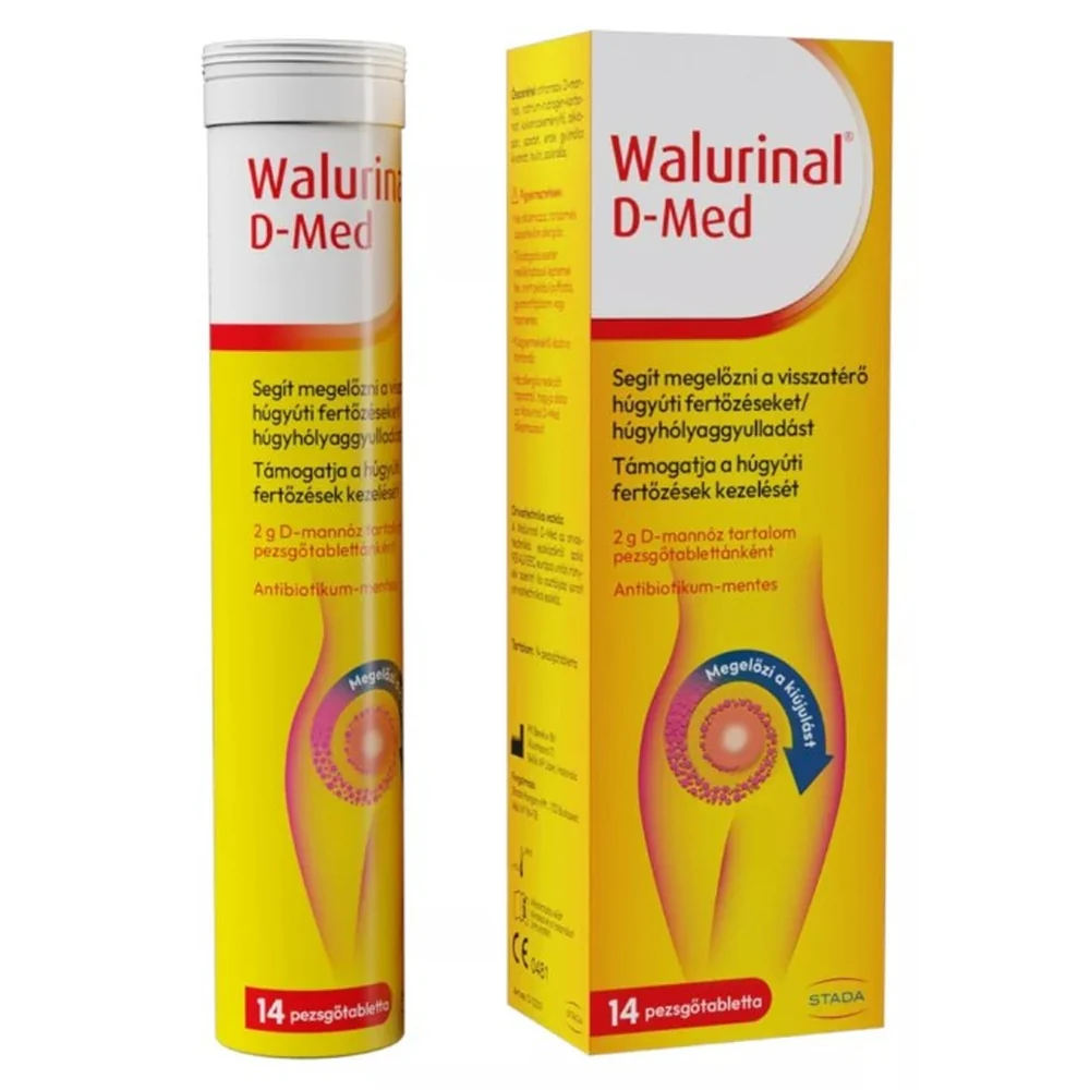 Walurinal D-Med pezsgĆtabletta 14 db