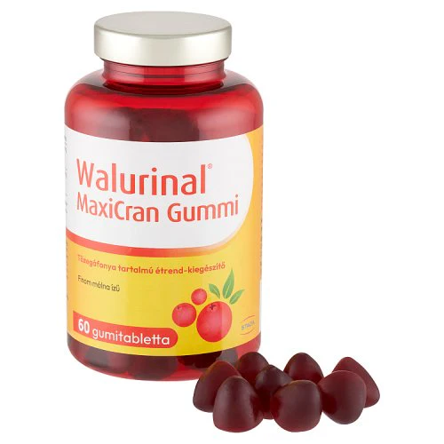 Walurinal MaxiCran Gummi étrendkiegészítő gumitabletta 60 db - Image 2
