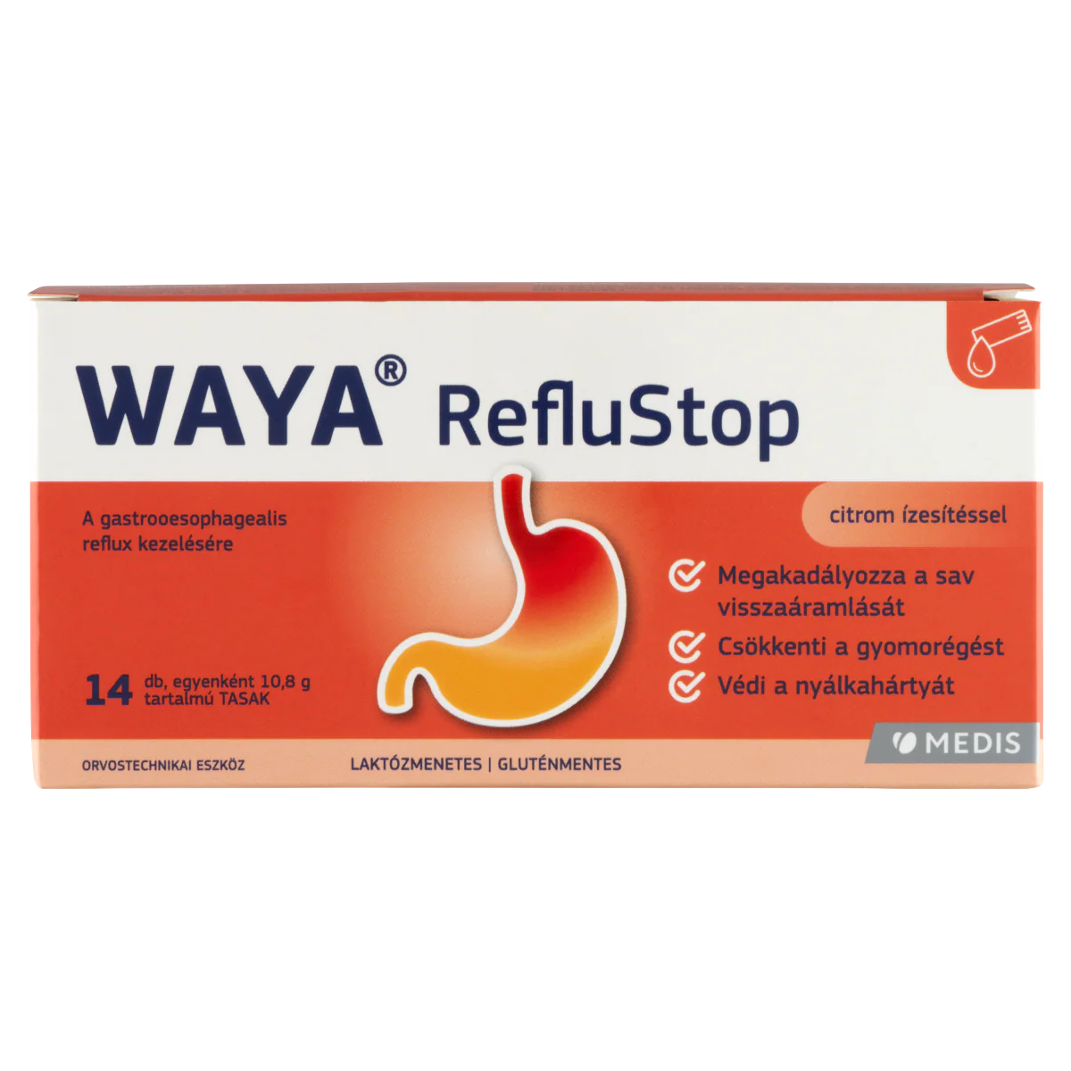 WAYA StopReflux folyadék tasakban 14 db - Image 3