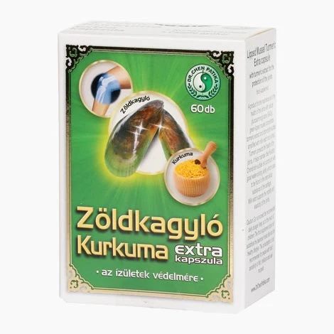 DR.CHEN Zöldkagyló Kurkuma Extra kapszula 60 db - Image 2
