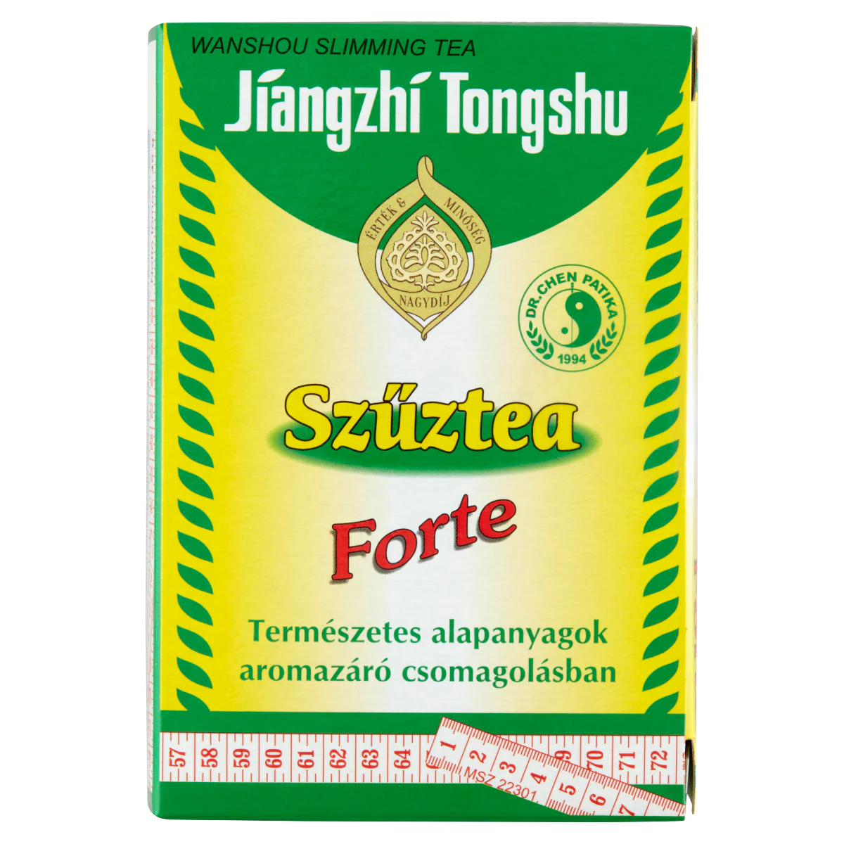 DR.CHEN Zsíroldó filteres szűztea Forte (Jiangzhi T.) 15 db - Image 5