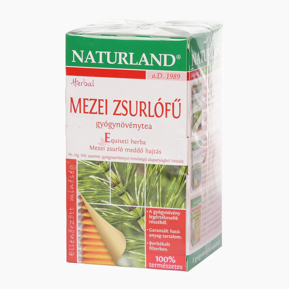 NATURLAND Mezei Zsúrlófű tea filteres 25x1g - Image 2
