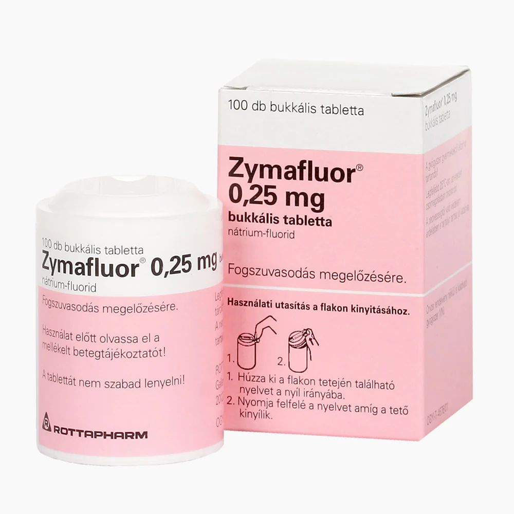 Zymafluor 0,25 mg bukkális tabletta 100 db - Image 2